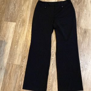 briggs new york dress pants black and white stripes